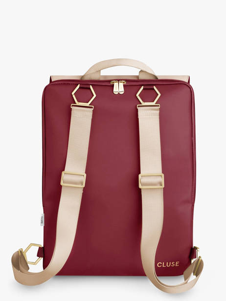 Rugzak Nuitée Cluse Rood backpack CX035 ander zicht 5